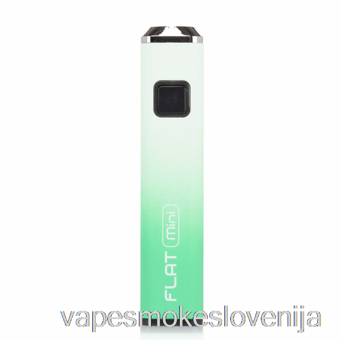 Vape Za Enkratno Uporabo Yocan Flat Mini 400mah Baterija Zeleno Bela